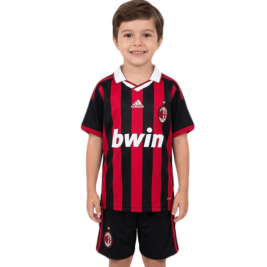 AC Milan Kinder-Set Heimtrikot 2009/10 Trikot und Shorts (Retro)