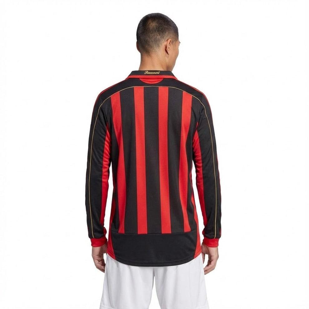 AC Milan Langarm Heimtrikot 07/08 Herren Fan-Version (Retro)