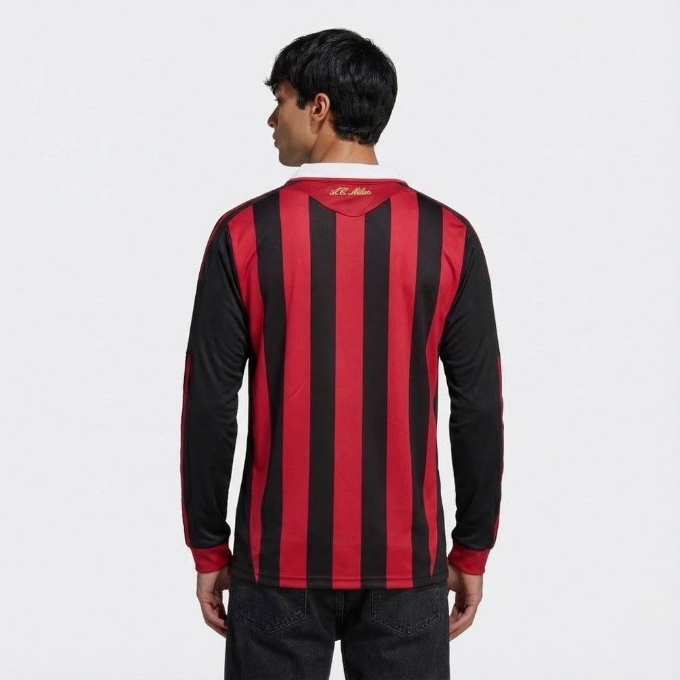 AC Milan Langarm Heimtrikot 09/10 Herren Fan-Version (Retro)