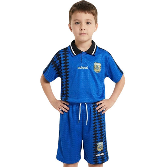 Argentinien Kinder-Set Auswärtstrikot 1994 Trikot und Shorts (Retro)