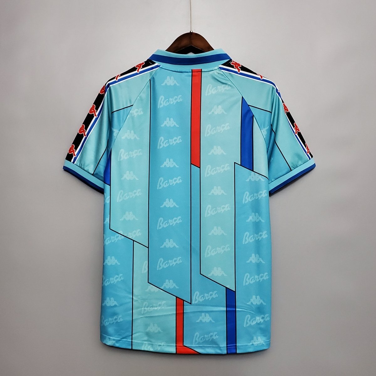 Barcelona Auswärtstrikot 96/97 Herren Fan-Version Blau (Retro)