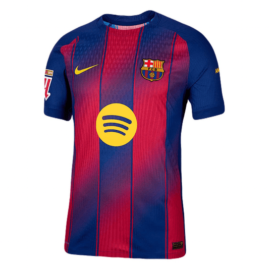 Barcelona Heimtrikot 25/26 Herren Spieler-Version mit Patches