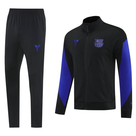 Barcelona Trainingsanzug Jacke und Hose 25/26 Herren Schwarz