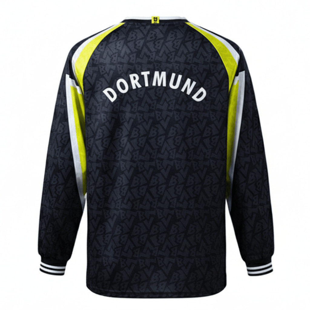 Borussia Dortmund Auswärtstrikot Langarm 95/96 Herren Fan-Version (Retro)