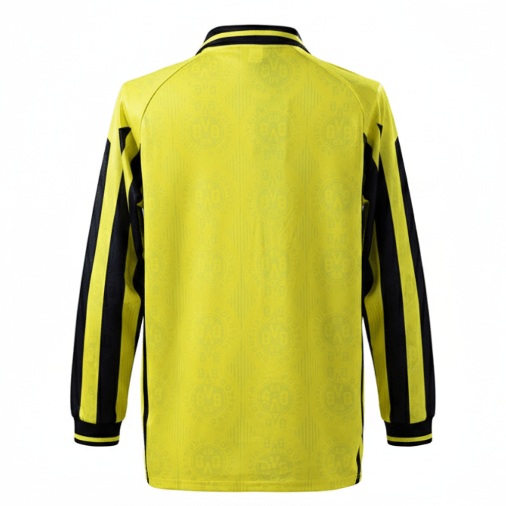 Borussia Dortmund Heimtrikot Langarm 1996/97 Herren Fan-Version (Retro)