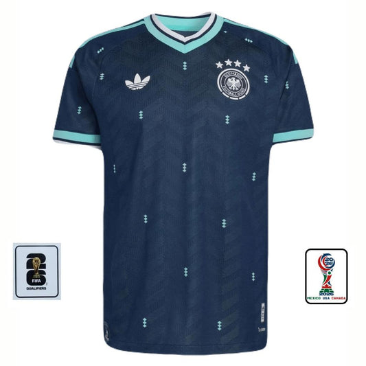 Deutschland Auswärtstrikot 26/27 Herren Fan-version mit WM-Patches