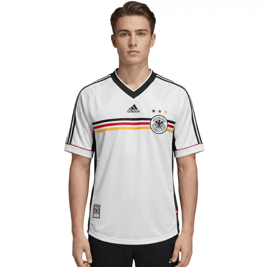 Deutschland Heimtrikot 1998 Herren Fan-version (Retro)