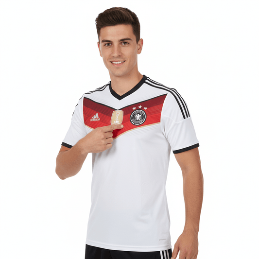 Deutschland Heimtrikot 2014 Herren Fantrikot (Retro)