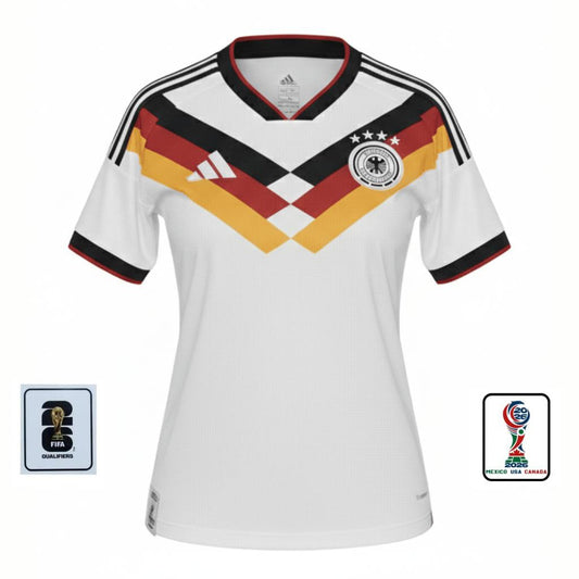Deutschland Heimtrikot 26/27 Damen Fantrikot mit WM-Patches