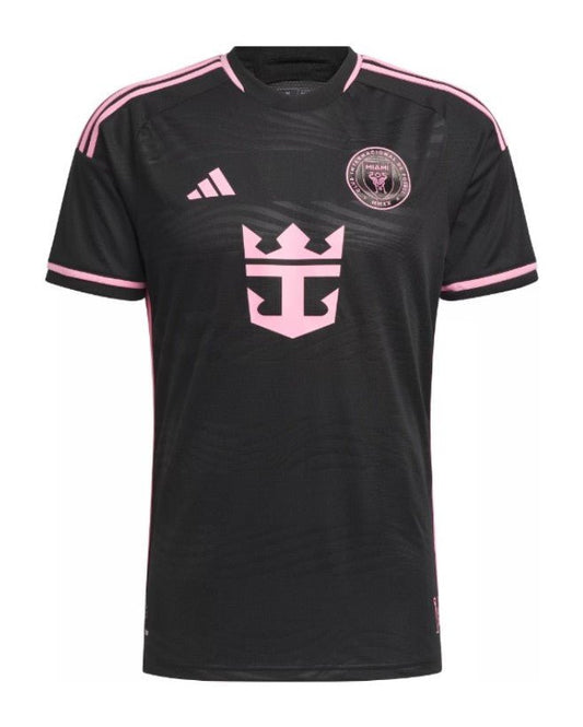 Inter Miami Auswärtstrikot 24/25 Herren Fan-Version Schwarz
