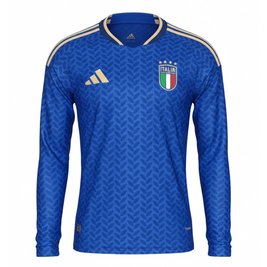 Italien Heimtrikot Langarm 2026/27 Herren Spieler-Version