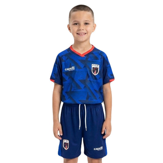 Kap Verde Kinder-Set Heimtrikot 26/27 Trikot und Shorts
