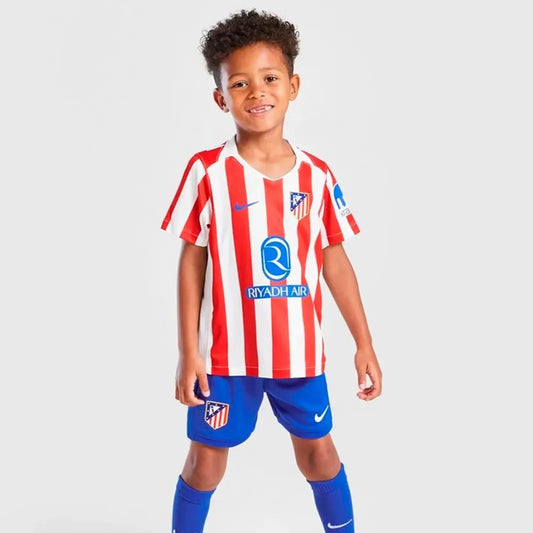 Kinder-Set Atlético de Madrid Heimtrikot 25/26