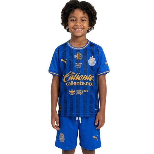 Kinder-Set Chivas Guadalajara Drittetrikot 26/27 Trikot und Shorts