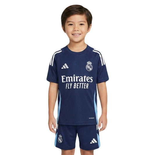 Kinder-Set Real Madrid Training 25/26 Trikot Und Shorts