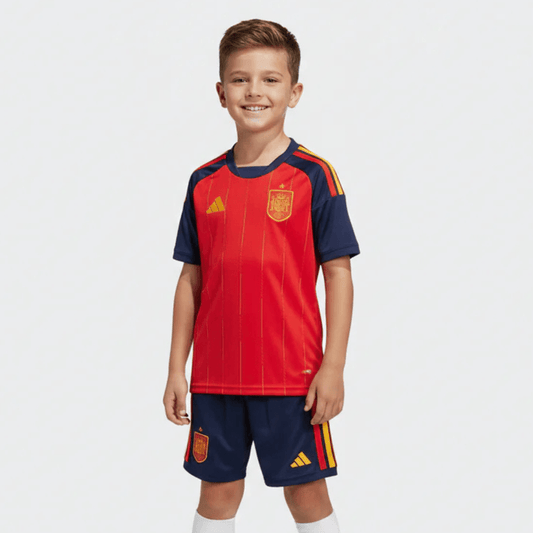 Kinder-Set Spanien Heimtrikot 25/26