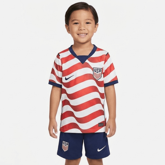 Kinder-Set USA Heimtrikot 2026/27 Trikot und Shorts