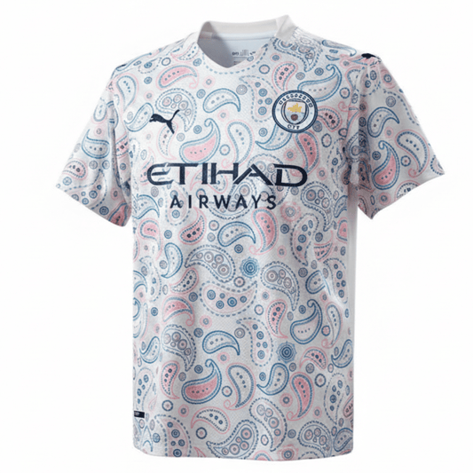 Manchester City Drittetrikot 20/21 Herren Fan-Version (Retro)