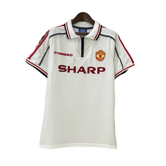 Manchester United Auswärtstrikot 1998/99 Herren Fan-Version (Retro)