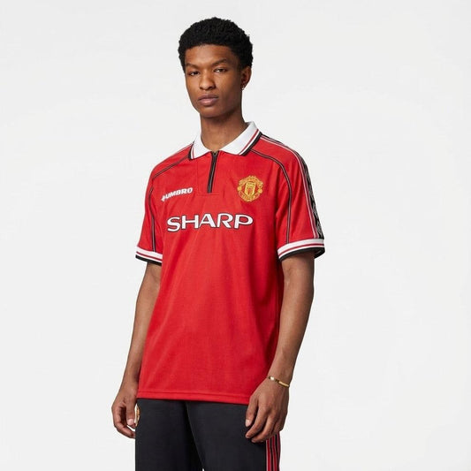 Manchester United Heimtrikot 98/98 Herren Fan-Version (Retro)