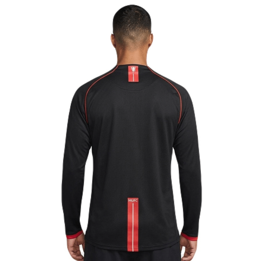 Manchester United Langarm Auswärtstrikot 07/08 Herren Fan-Version Retro
