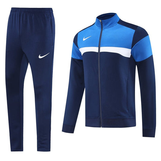 Nike Trainingsanzug Jacke und Hose Herren Dunkelblau & Hellblau