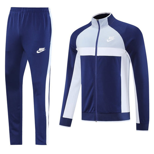 Nike Trainingsanzug Jacke und Hose Herren Blau & Weiß