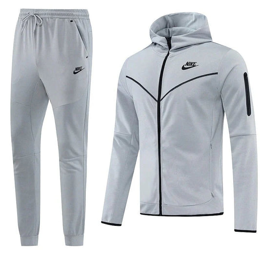 Nike Trainingsanzug Jacke und Hose Herren Grau