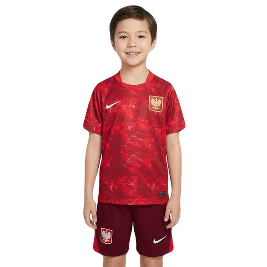 Polen Kinder-Set Auswärtstrikot 26/27 Trikot und Shorts