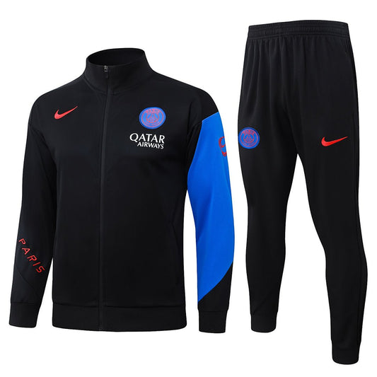 PSG Trainingsanzug 2025/26 Jacke und Hose Herren Schwarz