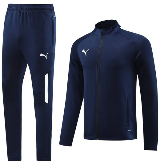 Puma Trainingsanzug Jacke und Hose Herren Marineblau