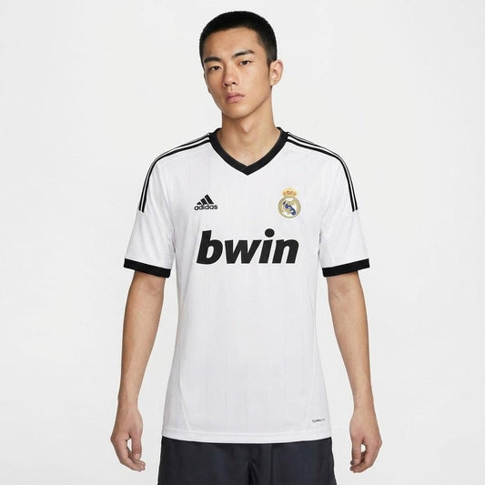 Real Madrid Heimtrikot 12/13 Herren Fan-Version Weiß (Retro)