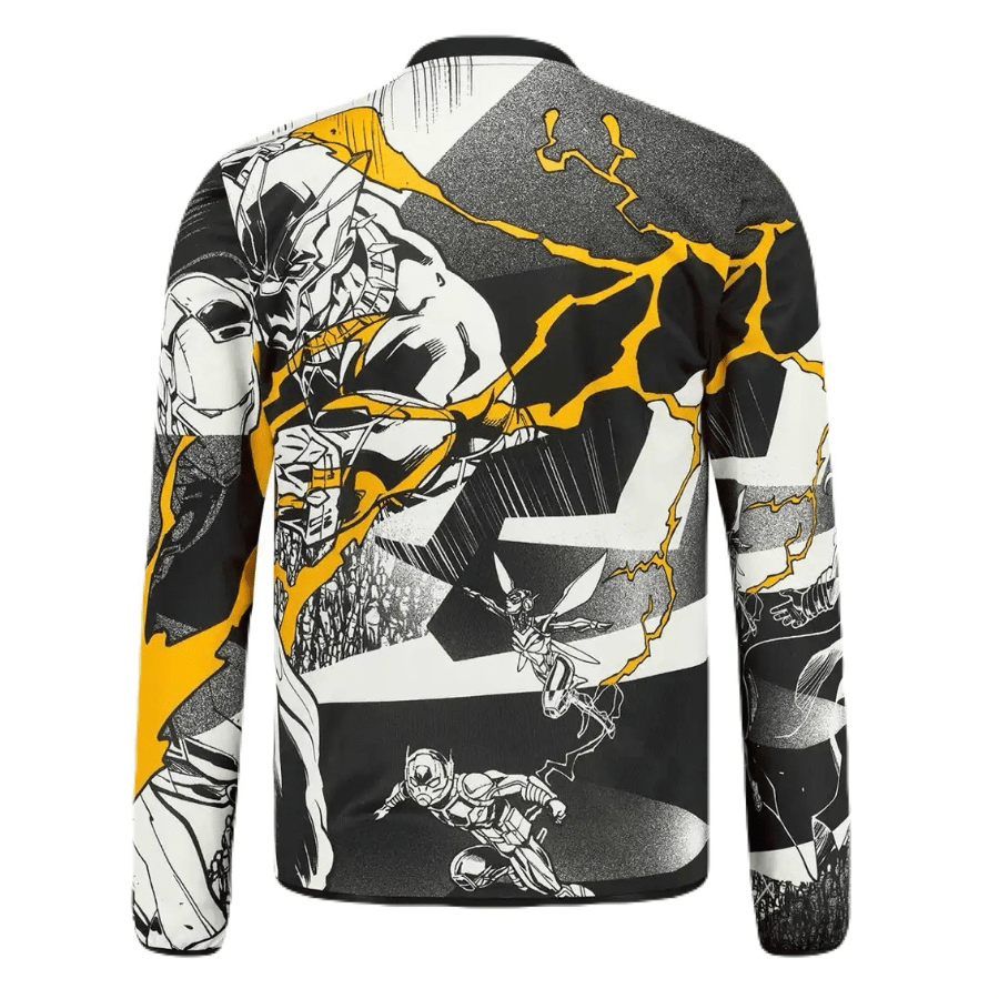 Real Madrid Langarm Sonderedition Marvel 25/26 Herren Fan-Version