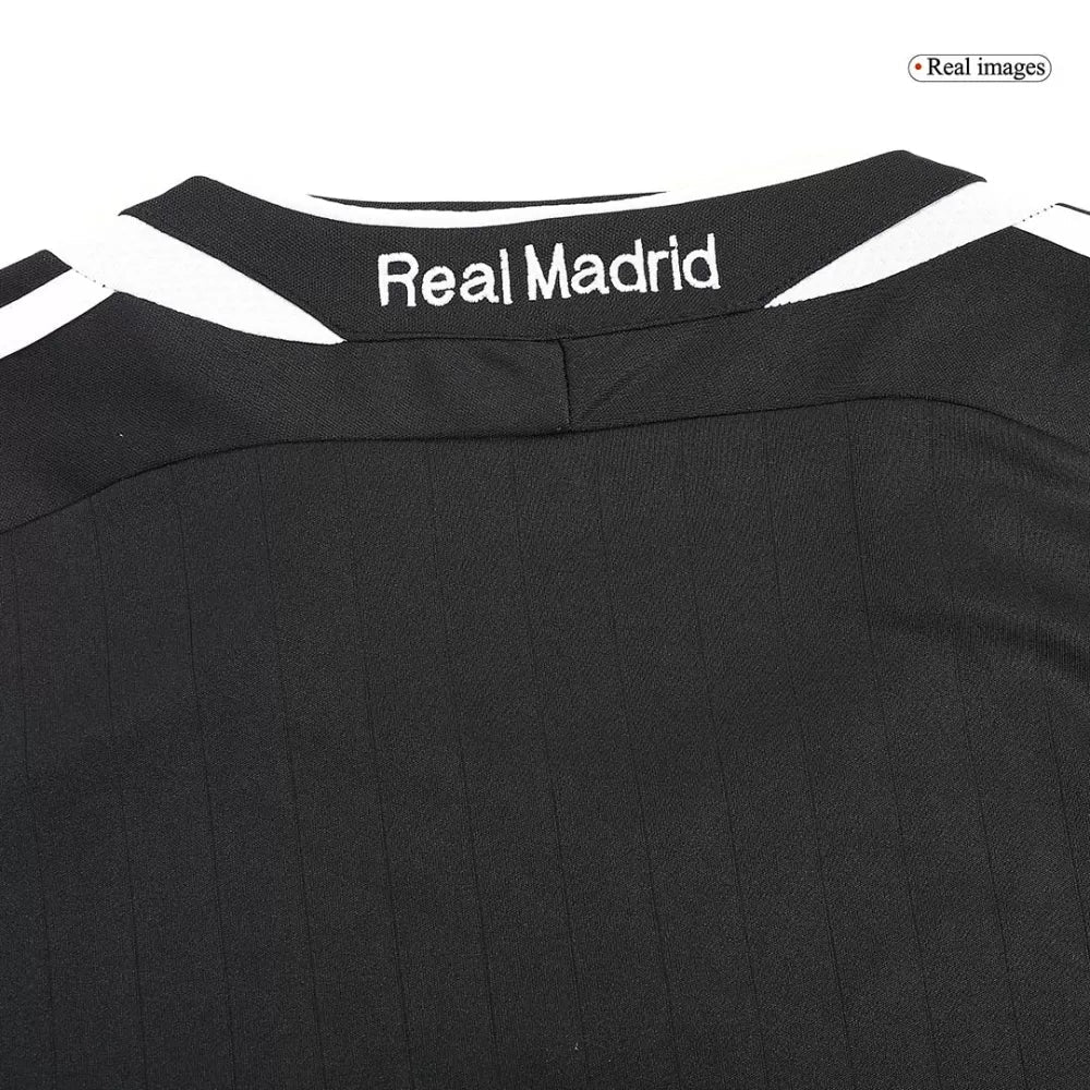 Real Madrid Auswärtstrikot Langarm 2006/07 Herren Fan-Version (Retro)