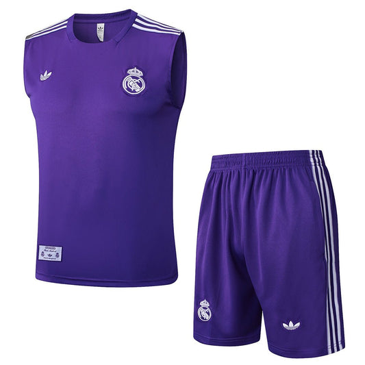 Real Madrid Trainingsset 25/26 Tanktop und Shorts