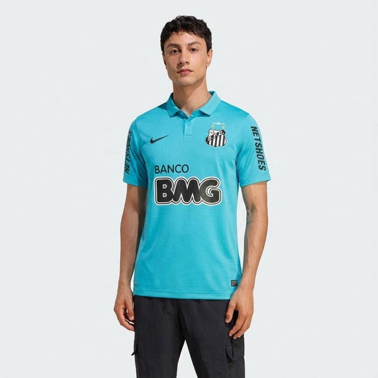 Santos Auswärtstrikot 12/13 Herren Fan-Version Blau (Retro)