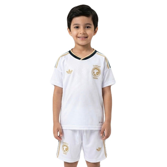 Saudi-Arabien Kinder-Set Auswärtstrikot 26/27 Trikot und Shorts