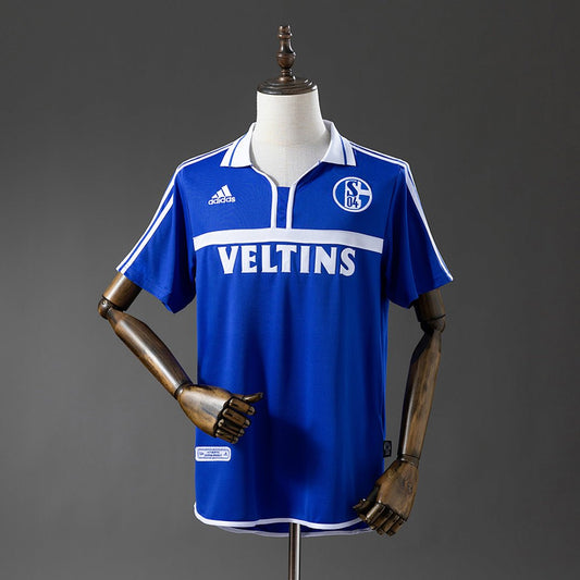 Schalke 04 Heimtrikot 2001/02 Herren Fantrikot (Retro)