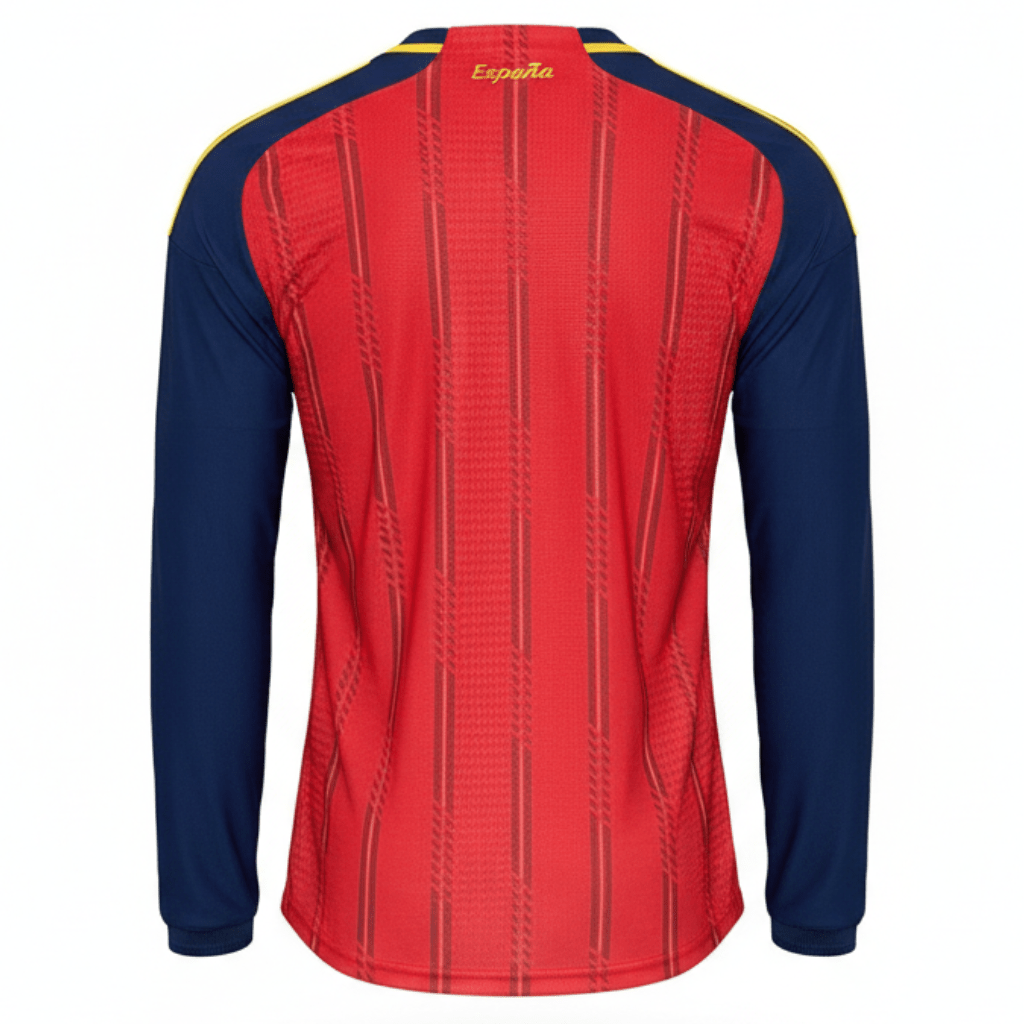Spanien Heimtrikot Langarm 2026/27 Herren Spieler-Version
