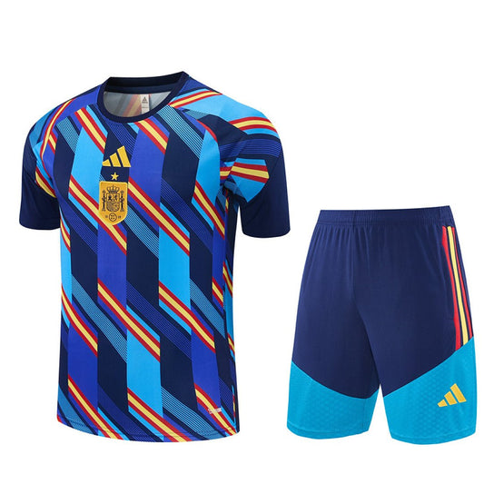 Spanien Pre-Match Trainingsset 26/27 Trikot und Shorts
