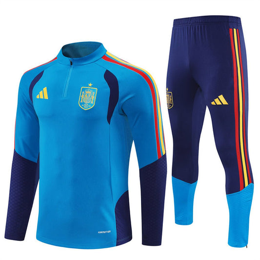 Spanien Trainingsanzug 26/27 Herren Jacke und Hose Hellblau