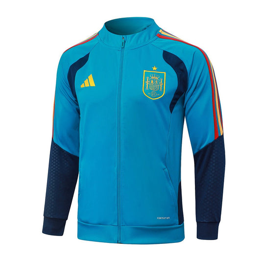 Spanien Trainingsjacke 26/27 Herren Hellblau