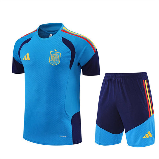 Spanien Trainingsset 26/27 Trikot und Shorts Blau