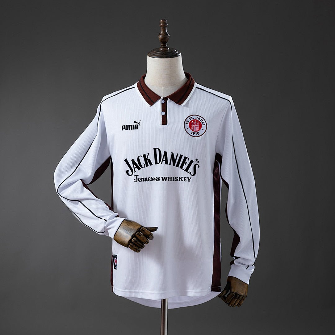 St. Pauli Heimtrikot Langarm 1999/00 Herren Fan-Version (Retro)