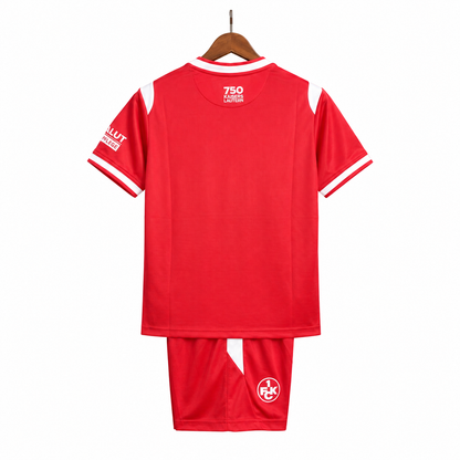 Kinder-Set FC Kaiserslautern Heimtrikot 26/27 Trikot und Shorts
