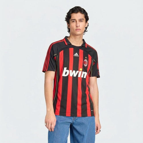 AC Milan Heimtrikot 06/07 Herren Fan-Version (Retro)