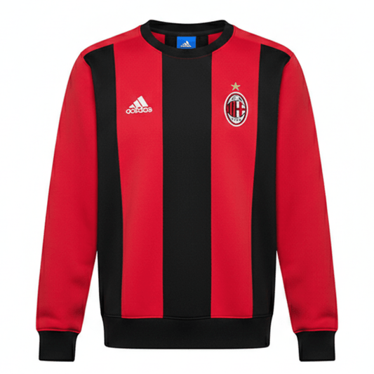 AC Milan Sweatshirt 25/26 Herren Rot & Schwarz