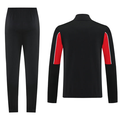 AC Milan Trainingsanzug 25/26 Jacke und Hose Herren Schwarz & Rot