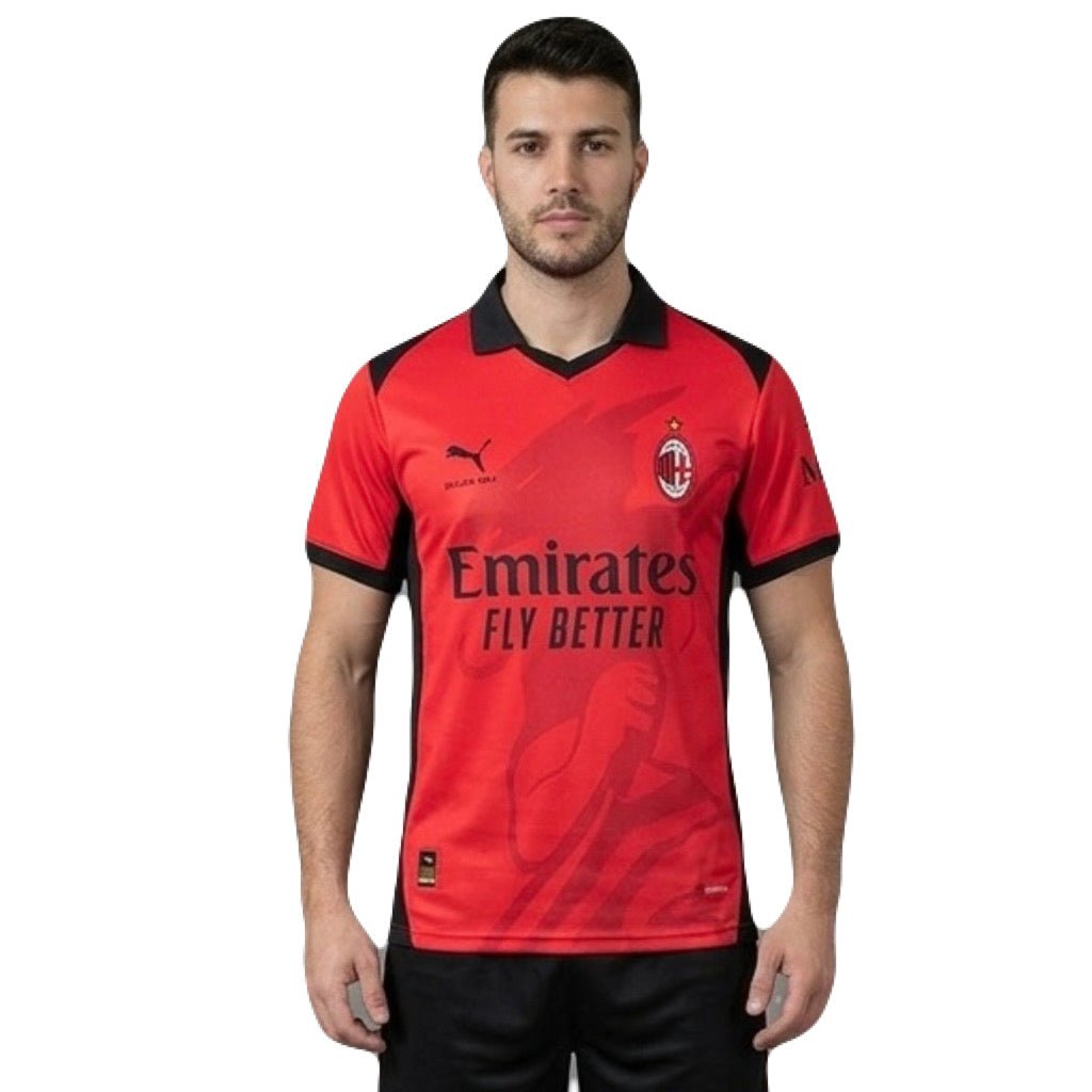 AC Milan x Slam Jam 26/27 Herren Fan-Version Rot