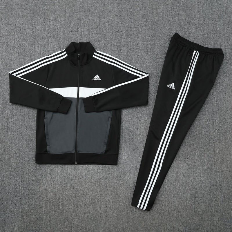 Adidas Trainingsanzug Jacke und Hose Scwharz Herren